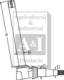 UJD00246    Spindle---Replaces AL19730